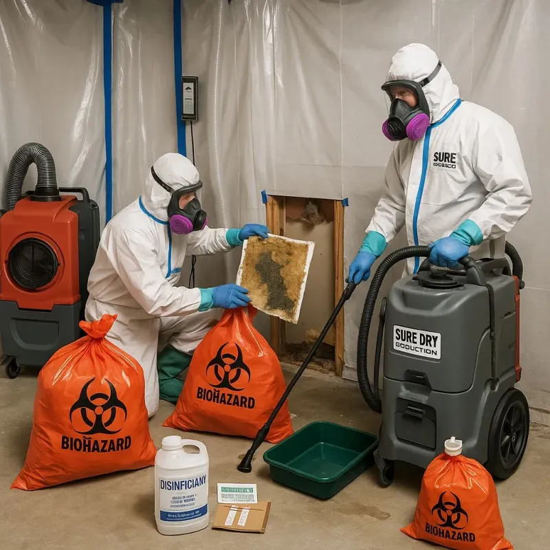 Contaminated Water Handling Protocols process in Bayport, NY