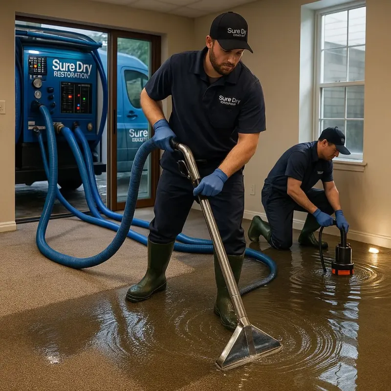 Water Extraction and Removal process in Bayport, NY